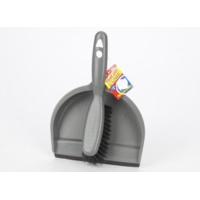 8 dustpan brush set with rubber scoop