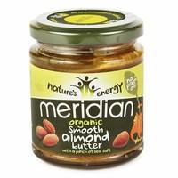 (8 Pack) - Meridian Organic Smooth Almond Butter 100%| 170 g |8 Pack - Super Saver - Save Money