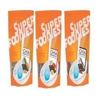 8 Pack of Superfoodies Chia Breakfast Mix - Chocolate 200 g