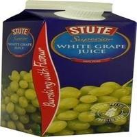 8 Pack of Gluten Free Stute White Grape Juice 1000 ML