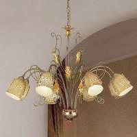 8-bulb hanging light Ilaria