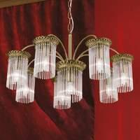 8-light chandelier Diadema