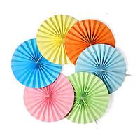 8 inch tissue paper fans party wedding birthday hanging decoration sho ...