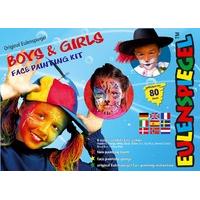 8 Colour Palette Boys & Girls In English