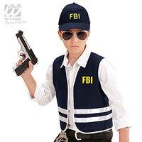 8 10 years boys fbi officer costume