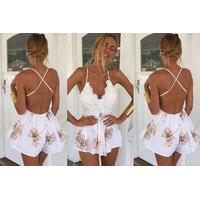 8 instead of 2499 for a floral backless summer playsuit from verso fas ...