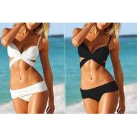 8 instead of 3499 from trifolium for a bandage tie bikini choose black ...