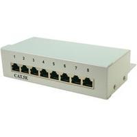 8 ports Network patch box LogiLink NP0038 CAT 5e