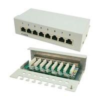 8 ports Network patch box LogiLink NP0016A CAT 6