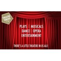 £80 Theatre Tokens Gift Card - discount price