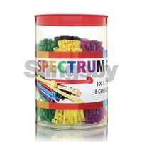 800 (100 x EACH COLOUR) STANDARD CABLE TIES 100 x 2.5MM, PACK