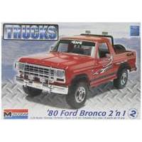 80 Ford Bronco 2n1 1:24 Scale Model Kit