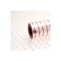 80cm x 100m Printed Red Dots Film Roll