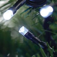 80 LED Bright White Multi-Action String Lights (Mains) by Kingfisher
