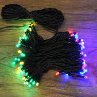 80 LED Multi-Coloured Multi-Action String Lights (Mains) by Kingfisher