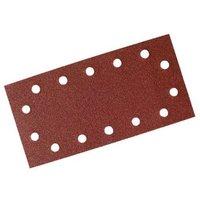 80 Grit 10 Pack Hook & Loop 1/2 Sheets Punched