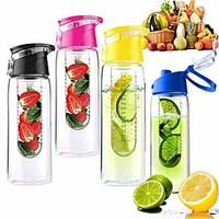 800ml cycling sport fruit infusing infuser water lemon cup juice bicyc ...