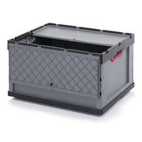 800 x 600 x 445 mm folding box with attached lid