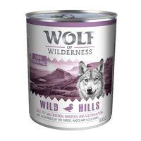 800g Wolf of Wilderness Wet Dog Food - 10 + 2 Free!* - Wild Hills - Duck (12 x 800g)