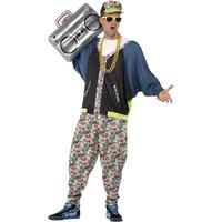 80\'s Hip Hop Costume One Size