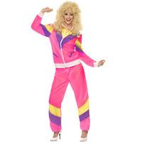 80\'s Height of Fashion Ladies Shell Suit Costume Sz 8-10