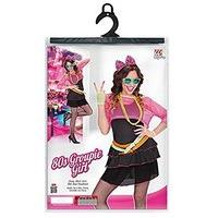 80s groupie girl costume for 80s eighties retro fancy dress up outfits ...