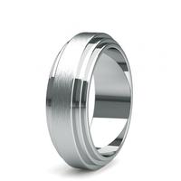 8.00mm Slight Comfort Fit Mens Plain Wedding Band