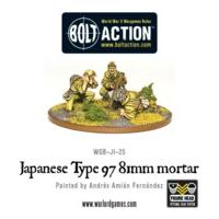 81mm Japanese Mortar Team Miniatures