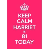 81st Pink | Eighty First Birthday Card