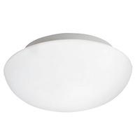 81636 Ella 1 Light Medium Glass Flush Lamp