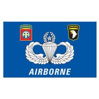 82nd Airborne Flag 5ft X 3ft Us Military Para Troop Division Army Banner New