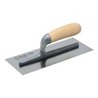 820 plasterers finishing trowel stainless steel wooden handle 11 x 434 ...
