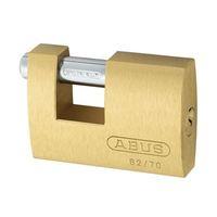 82/70 70mm Monoblock Brass Shutter Padlock Carded