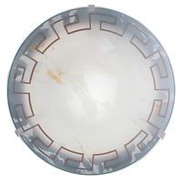 82891 Twister 1 Light Flush Lamp