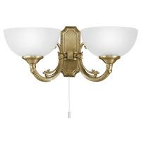 82752 Savoy 2 Light Wall Lamp