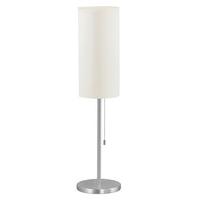 82804 Tube 1 Light Table Lamp With A White Shade