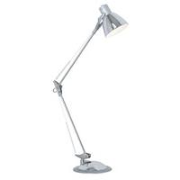 82939 Time 1 Light Chrome Desk Lamp