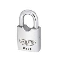 8355 55mm rock hardened steel body padlock open shackle carded