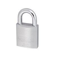 8350 50mm chrome plated brass padlock carded