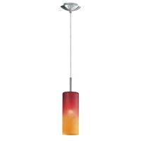 83202 Troy1 1 Light Red and Orange Ceiling Pendant