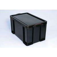 84L BLACK POLYPROPYLENE 100% RECYCLED BOX (carded)