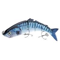 85 life like hard bait multi jointed segmented section fishing lure wi ...