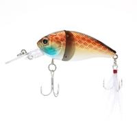 8.5cm 15g 2-Jointed Fishing Hard Lure Chubby Fatty Crank Bait Tackle