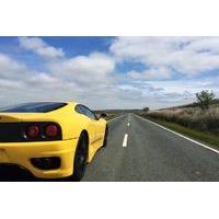 85 for a 20 minute ferrari driving experience 135 for a 45 minute expe ...