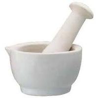 85mm Home Made Ceramic Mortar And Pestle