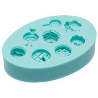 8.5 x 5.5cm Sweetly Does It Sweets Silicone Fondant Mould