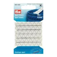 8.5mm Prym Sport Elastic 5m White