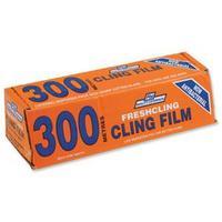 8.5 Micron Catering Antibacterial Cling Film (300mm x 300m) with a Blue Tint