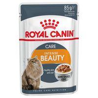 85g Royal Canin Wet Cat Food - 20 + 4 Free!* - Intense Beauty in Jelly (24 x 85g)