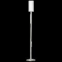 85982 troy3 1 light white glass floor lamp